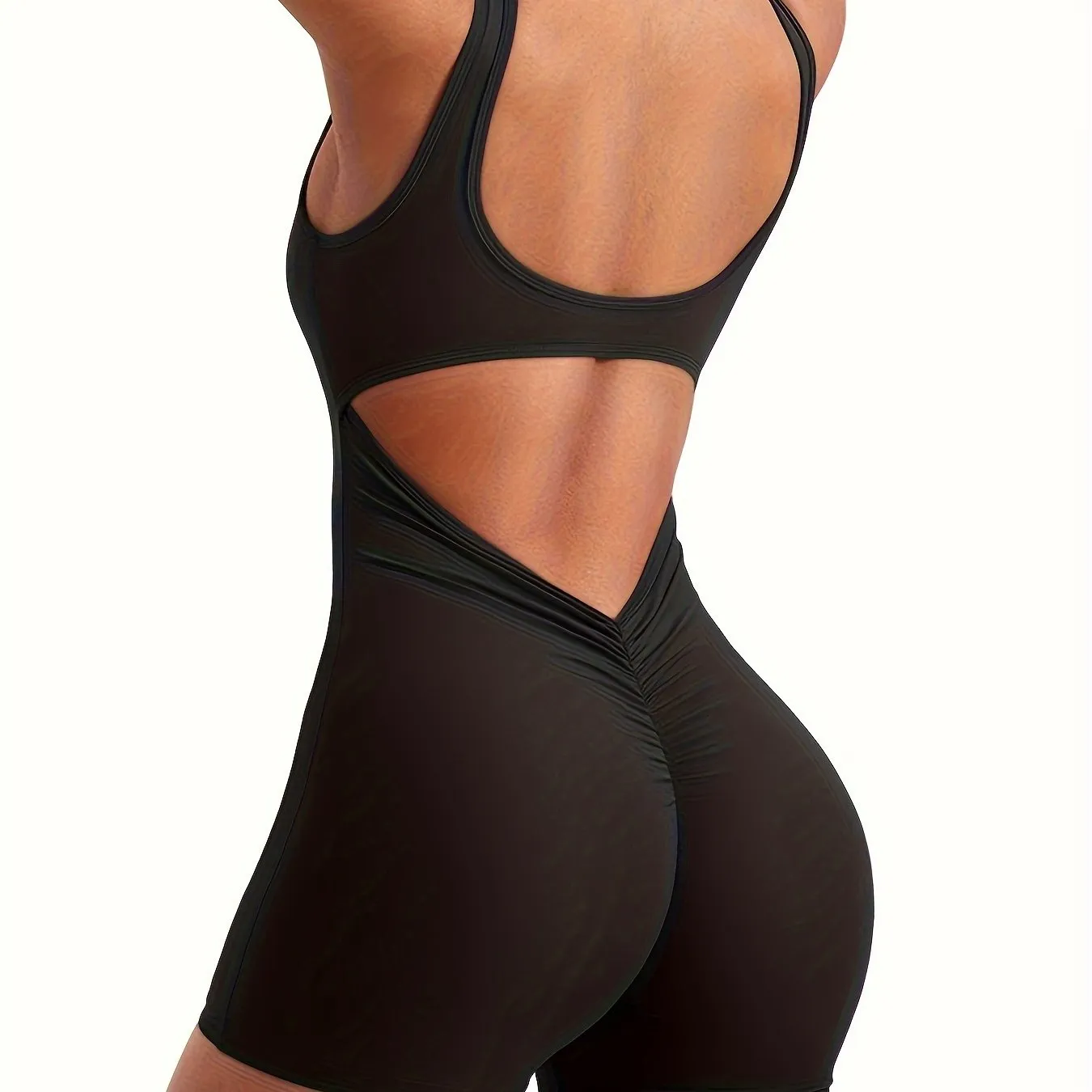 🌸👗🔹🌴🌸👗 Women’s Full Strap Backless Slim Fit Yoga Overalls🌟
