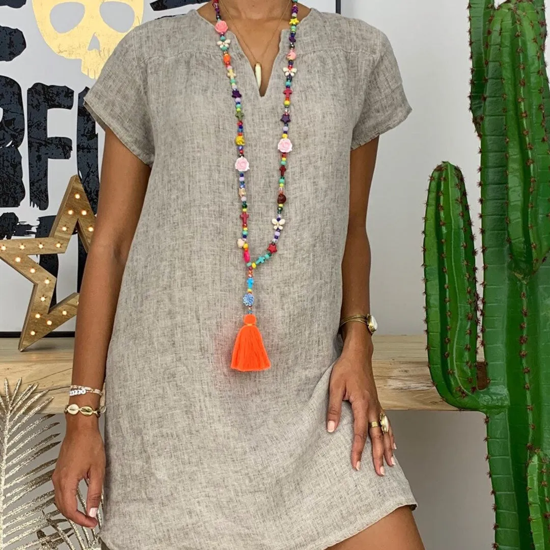 Abigail® | Cotton Casual Dress
