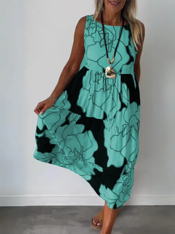 Alina | Fashionable dress with floral print