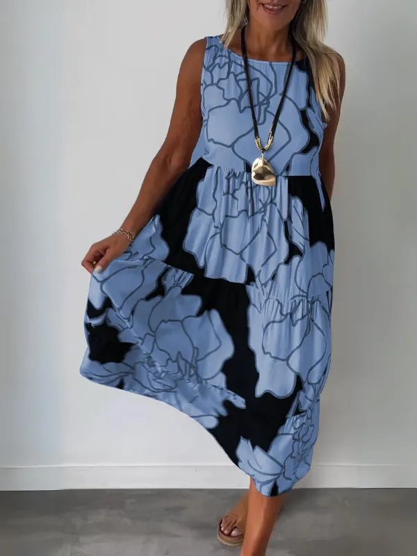 Alina | Fashionable dress with floral print