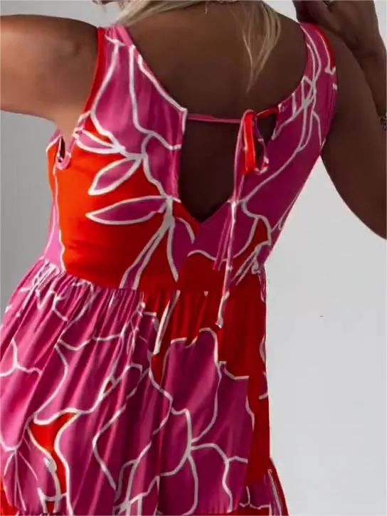 Alina | Fashionable dress with floral print