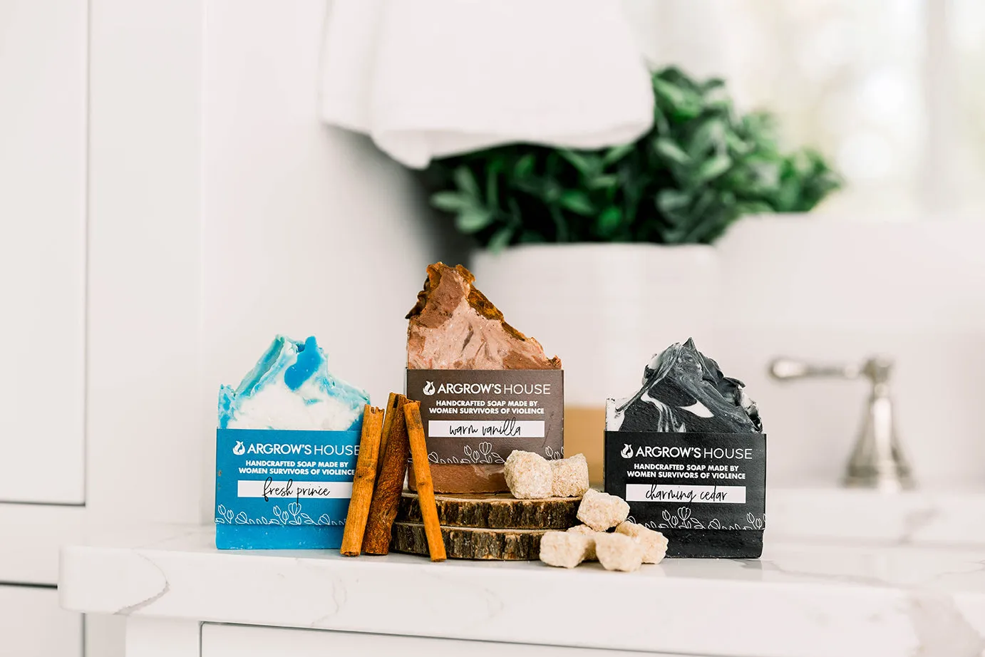 Argrow's Natural Soap Trio Sets