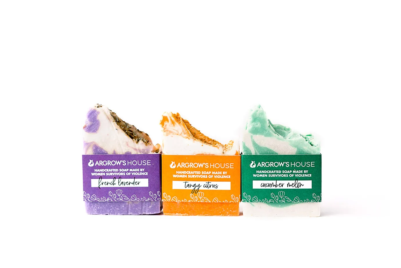 Argrow's Natural Soap Trio Sets