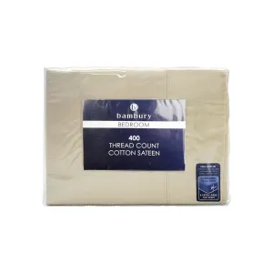 Bambury 400TC Sheet Sets - King Size - 3 Colours