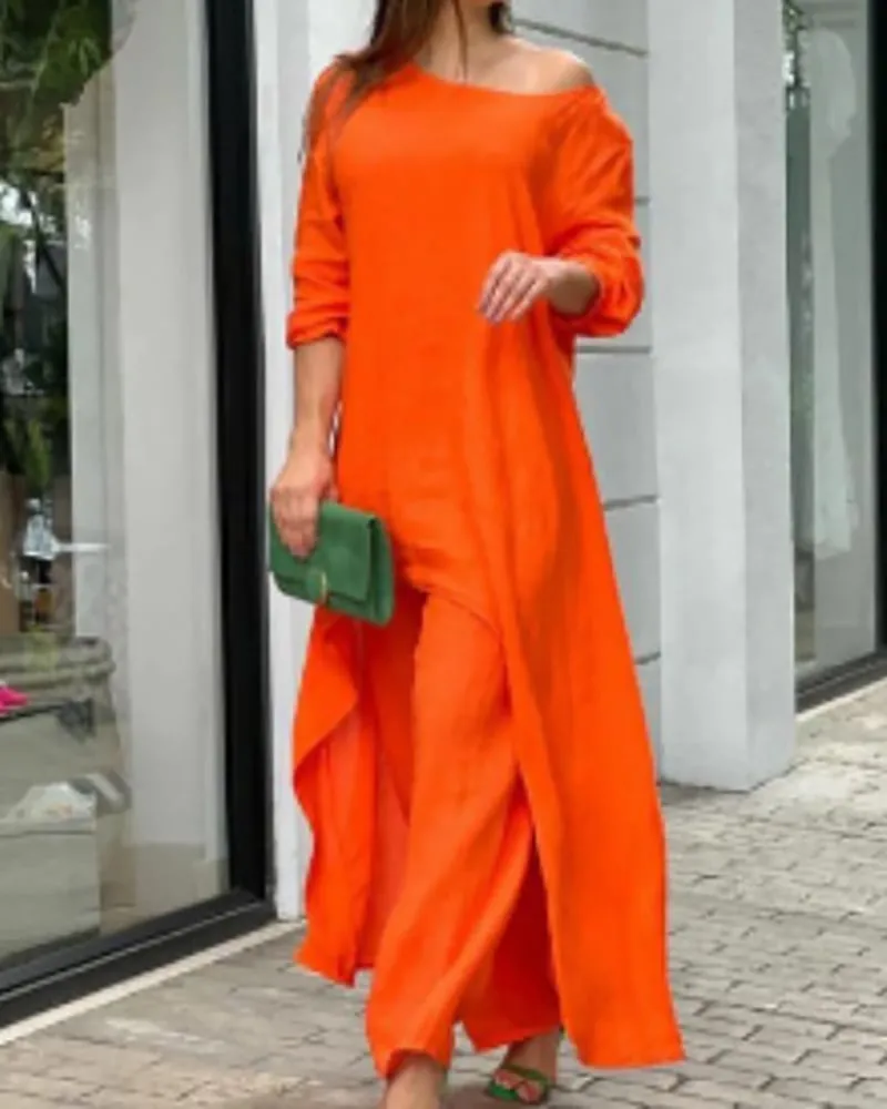 Begoña® | Casual linen set for women