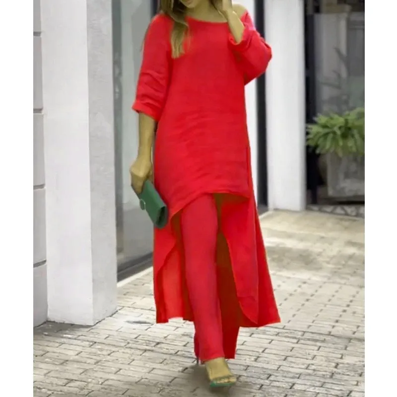Begoña® | Casual linen set for women