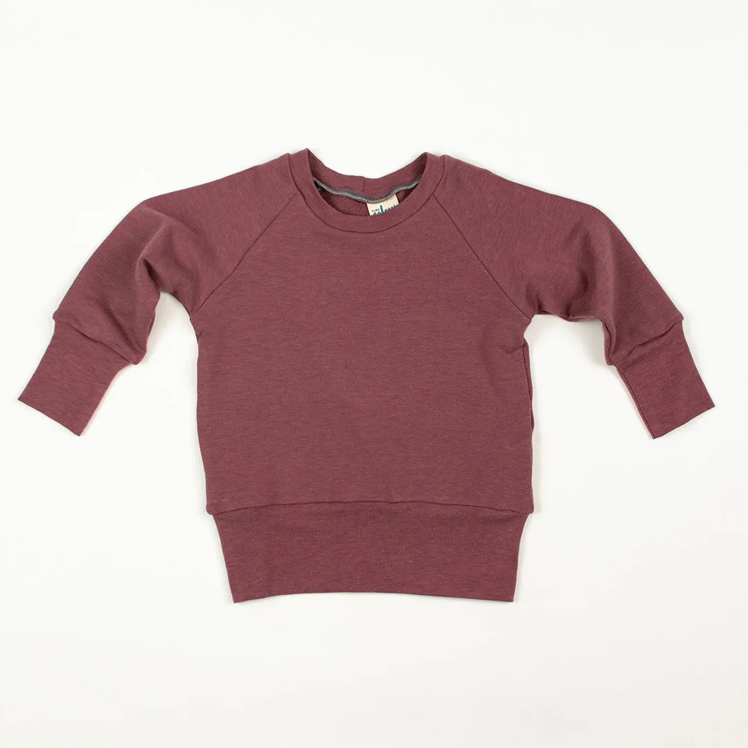 Berry Grow-With-Me Pullover