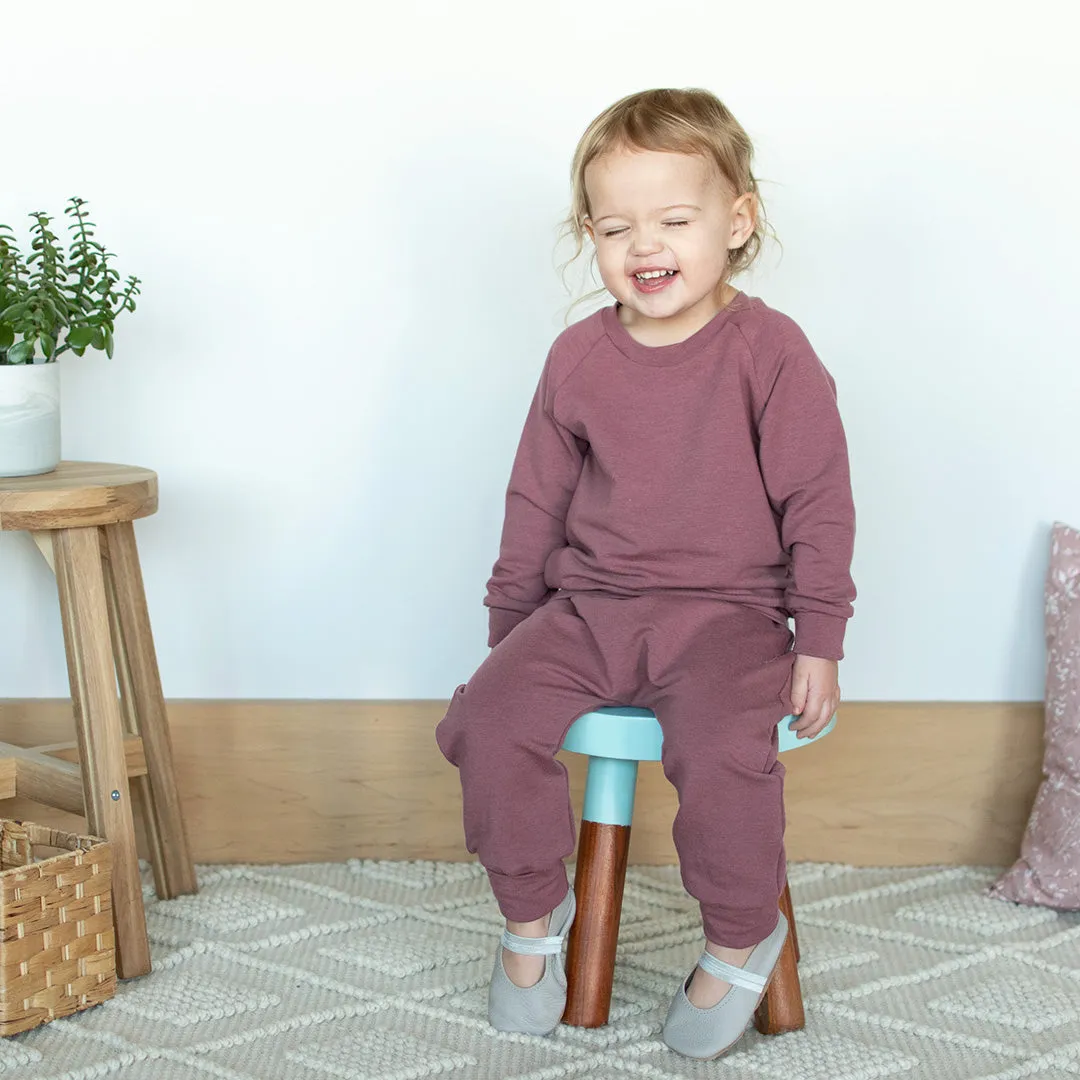 Berry Grow-With-Me Pullover