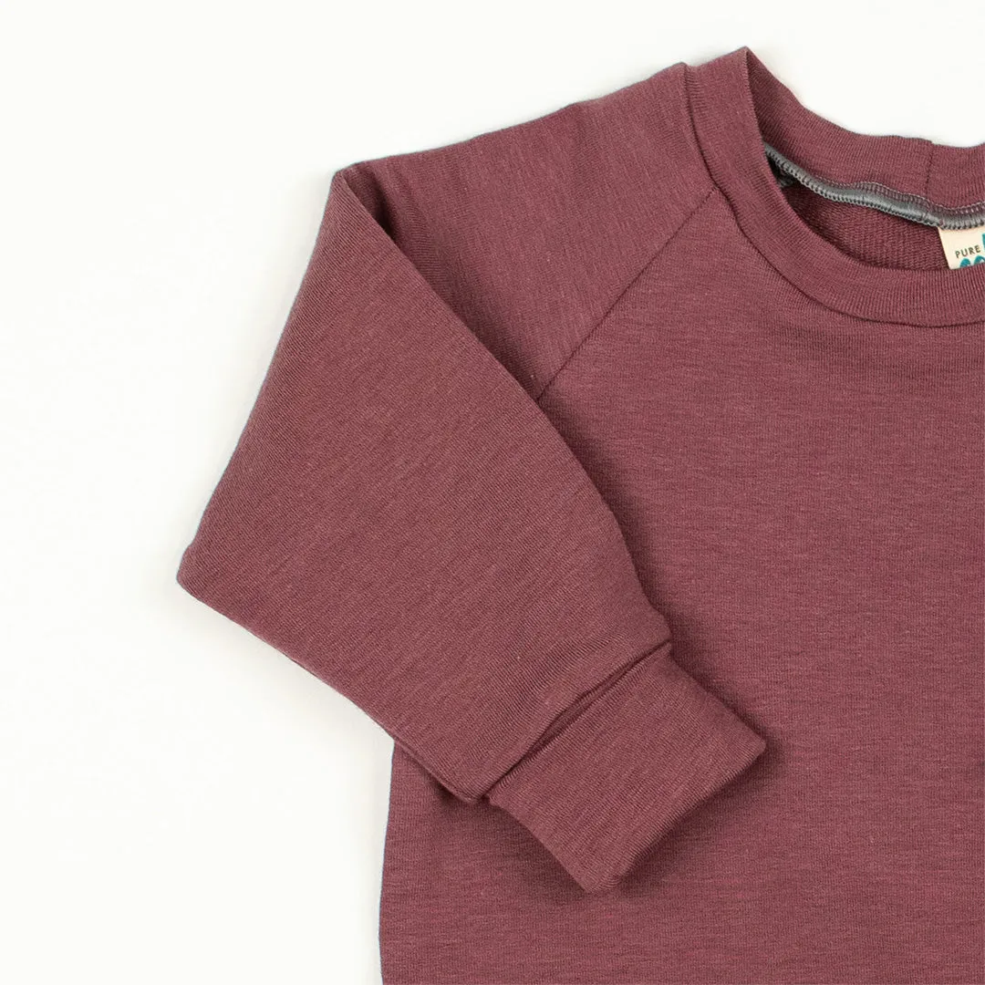 Berry Grow-With-Me Pullover