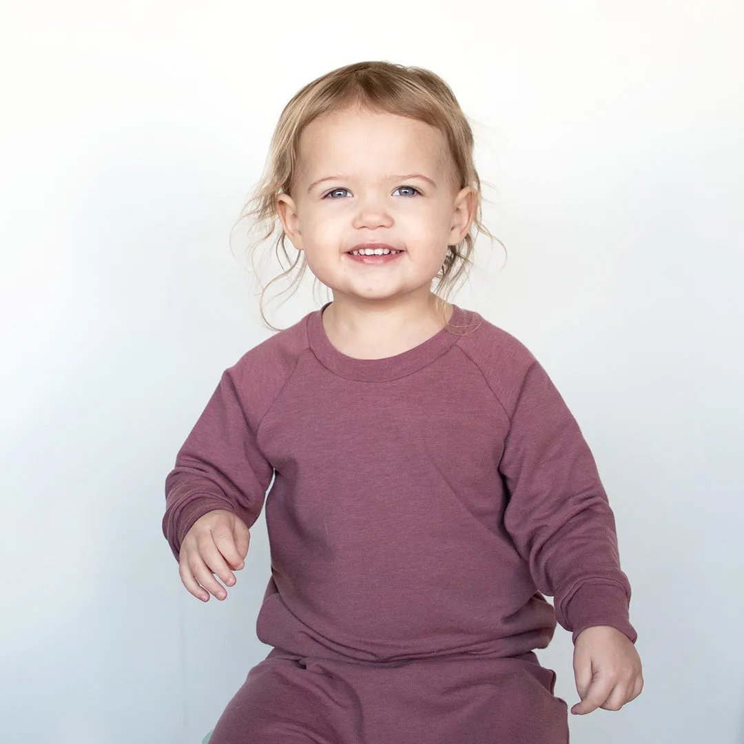Berry Grow-With-Me Pullover