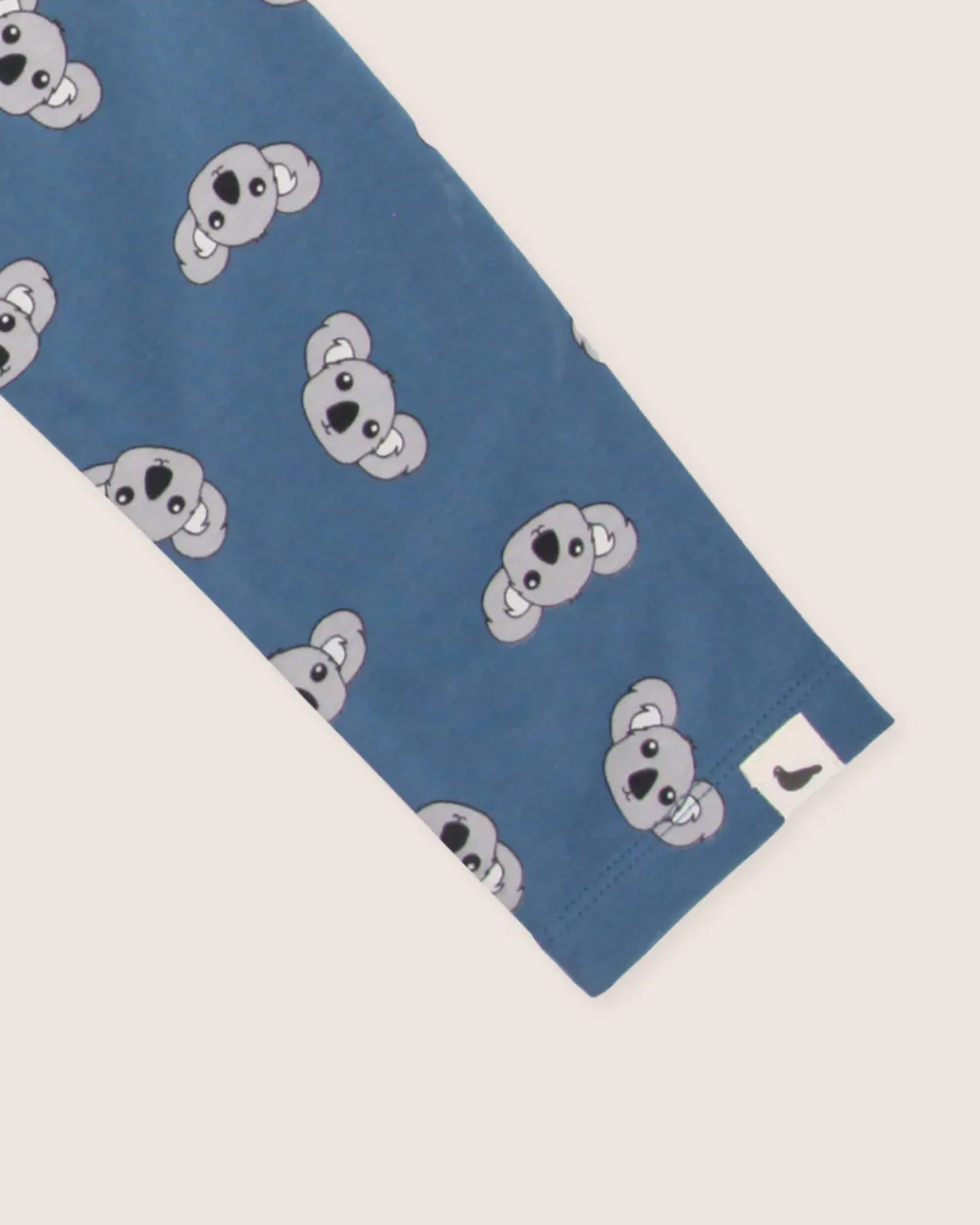 Blue Koala Print Top