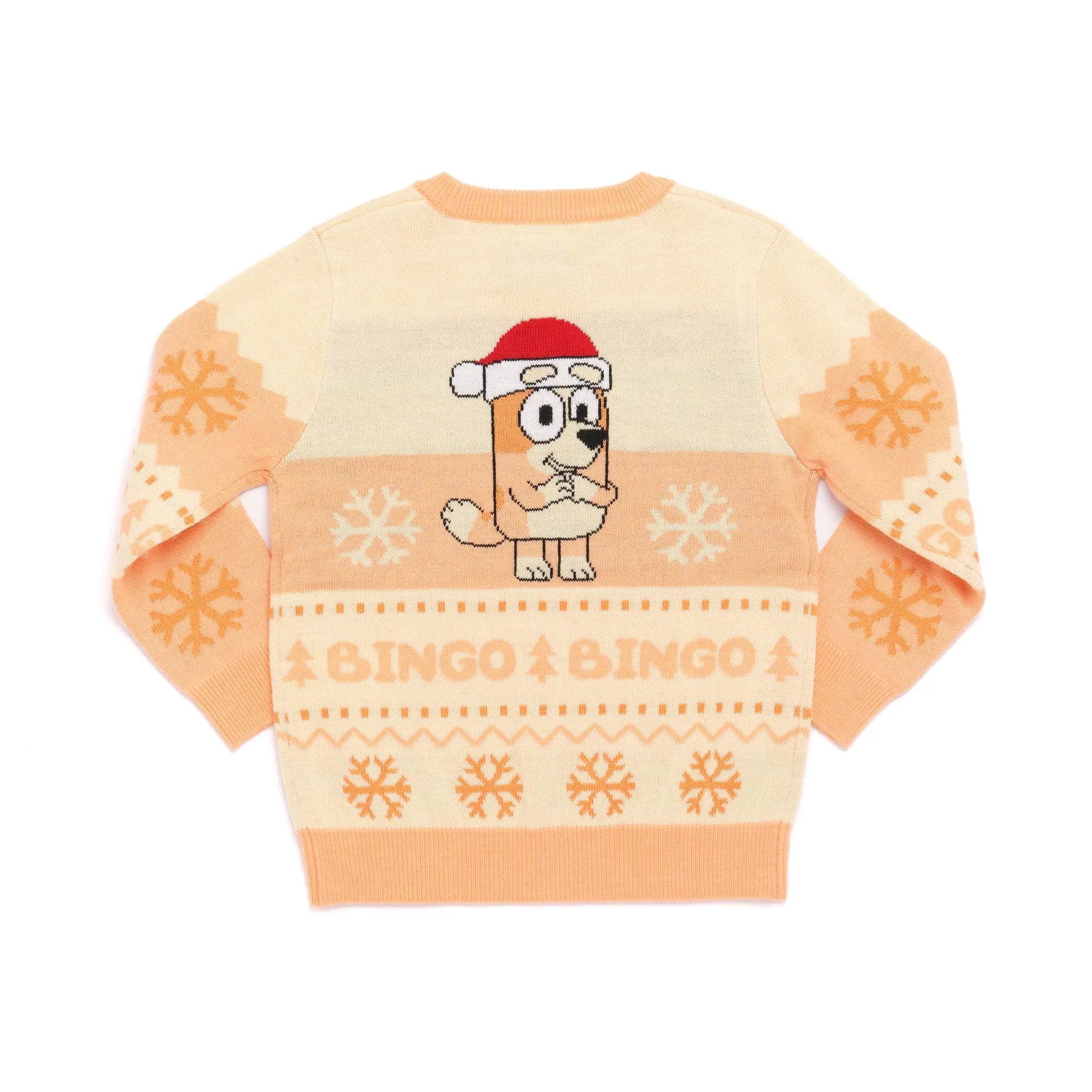 Bluey 'Bingo' Children's Knitted Christmas Jumper