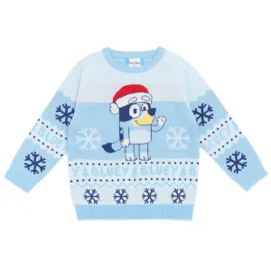 Bluey Children's Knitted Christmas Jumper