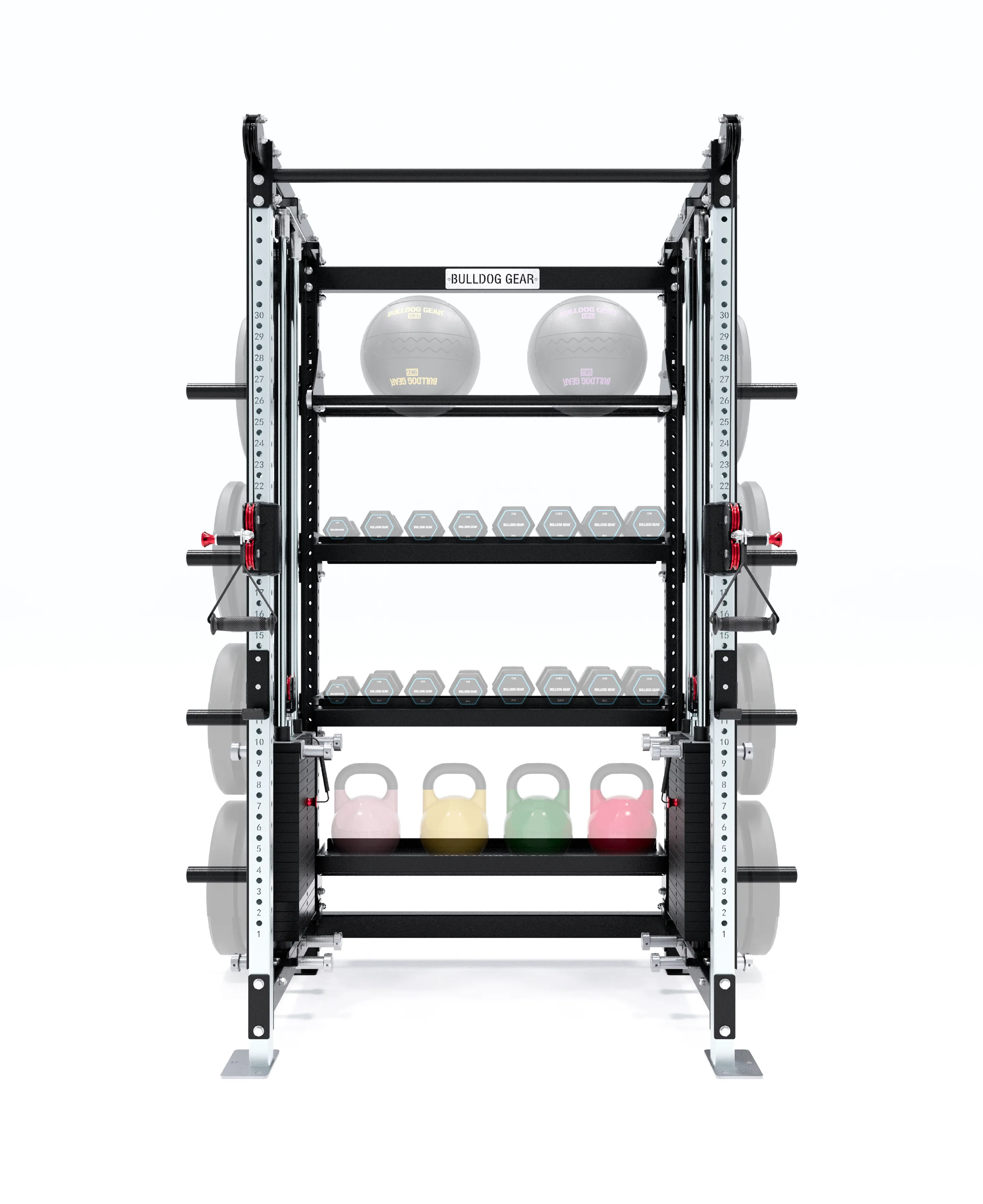 Bulldog Gear - Home Gym Nemesis Performance Rack