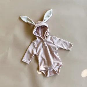 Bunny Baby Bodysuit | Blush
