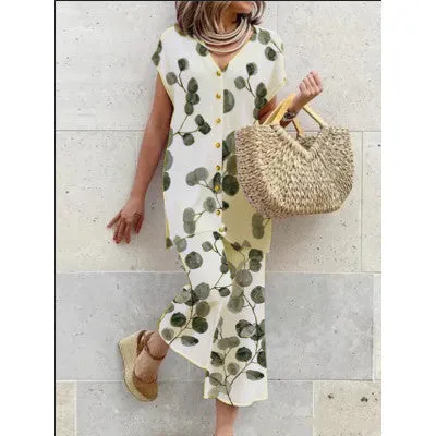 Catherine – Botanical Summer Dress