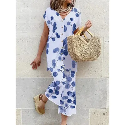 Catherine – Botanical Summer Dress