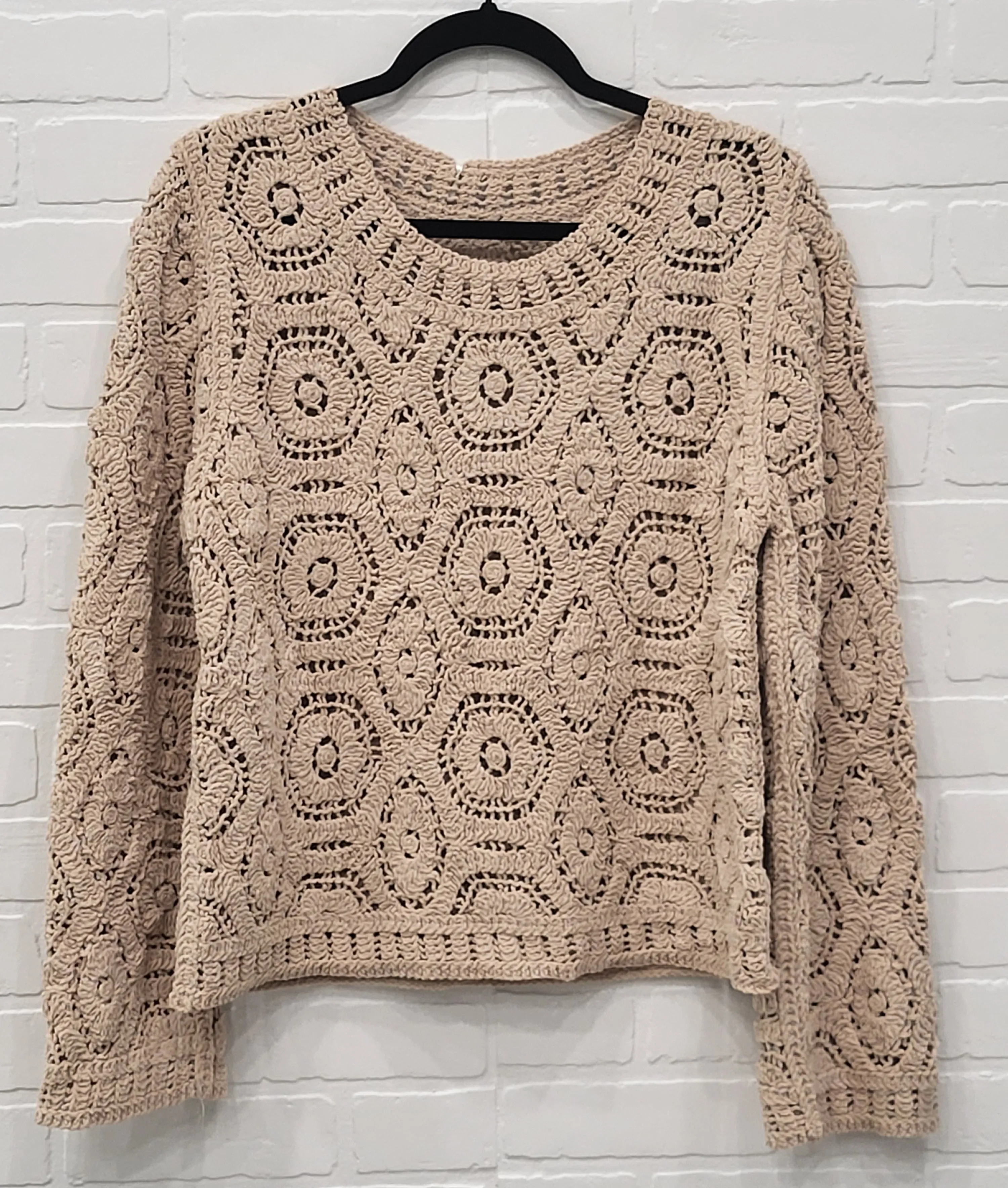 Cecilia Crochet Sweater