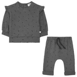Celia Printed Fleece Set