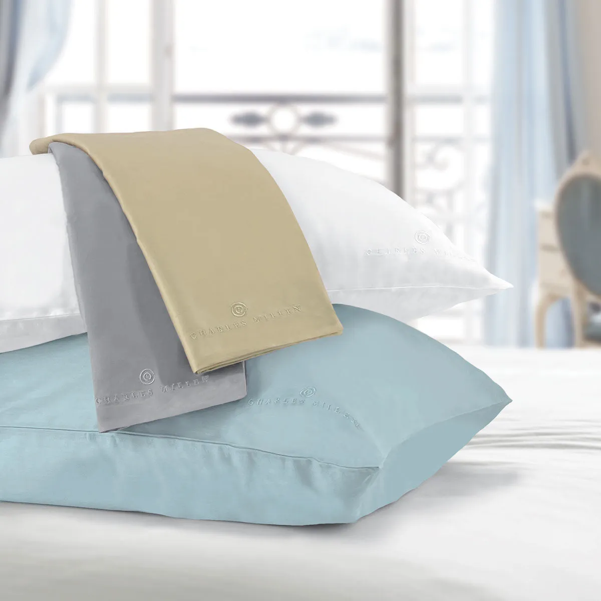 Charles Millen Queensberry Deluxe Bed Set, Brittany Blue
