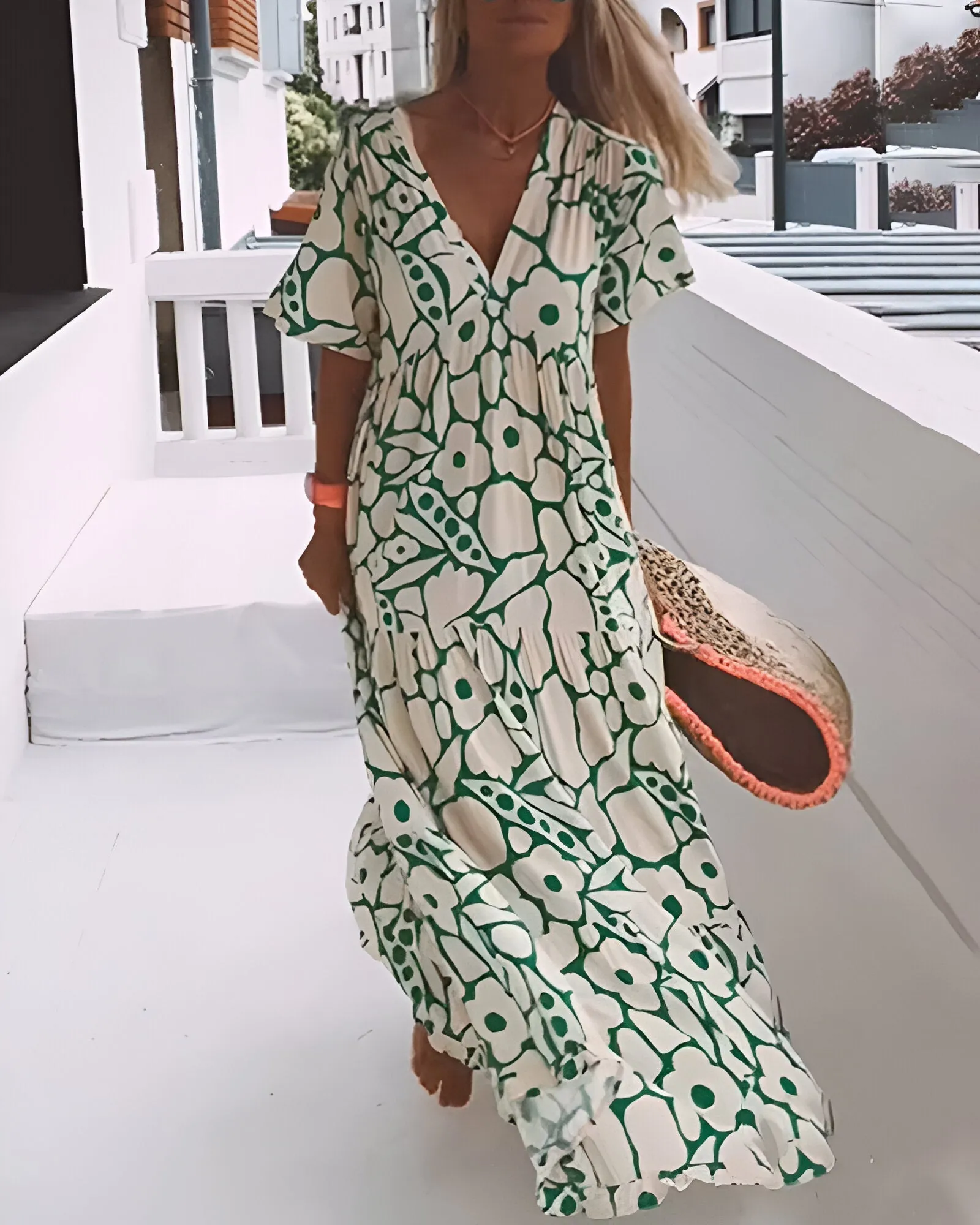 Charlotte | Printed Midi Dress