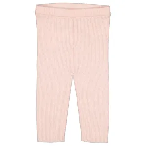 Chat Knitted Light Pink Leggings