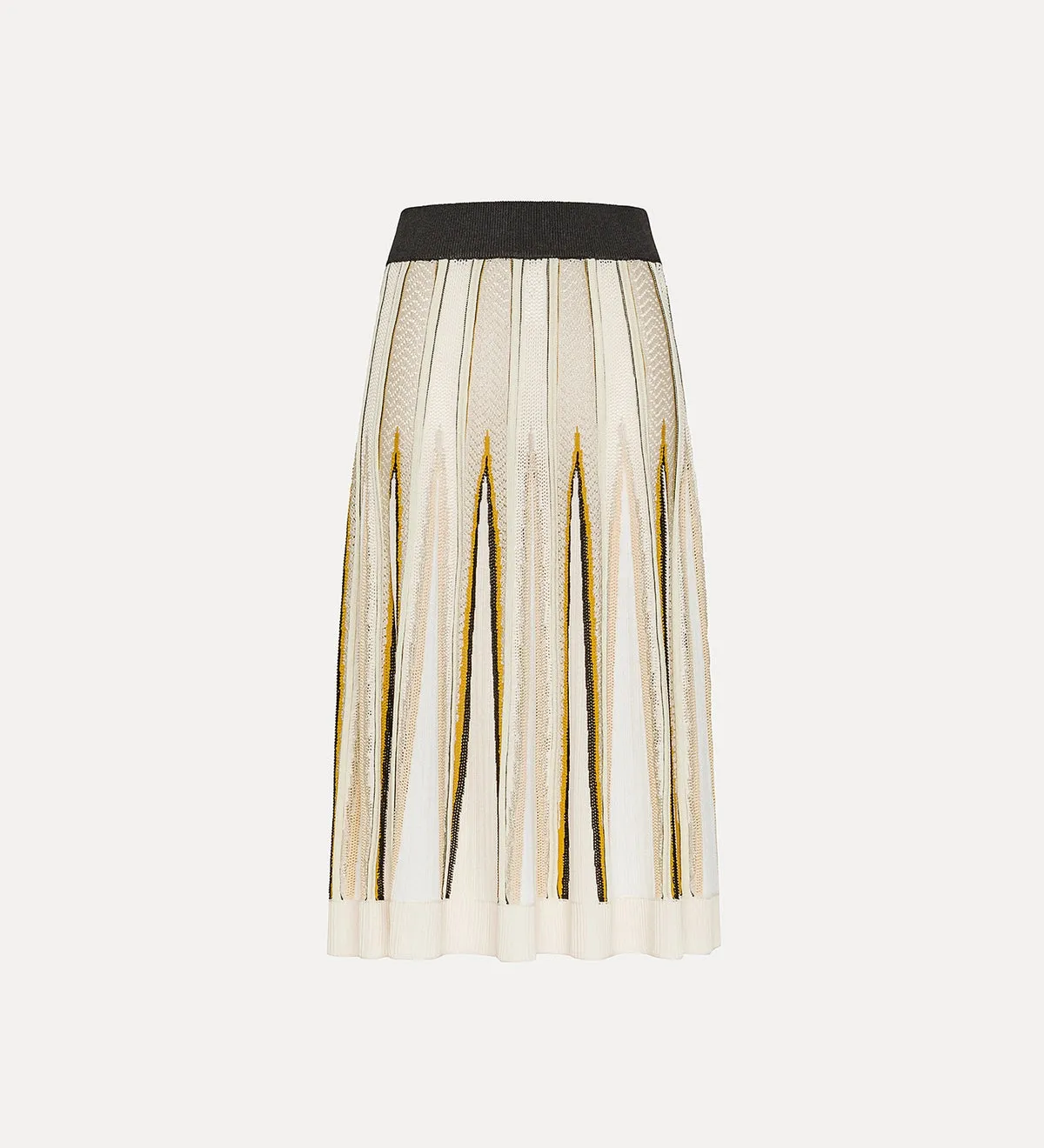 Chevron Stitch Skirt - Bamboo