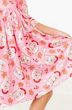 Christmas Cookies Pocket Twirl Dress || Mila & Rose