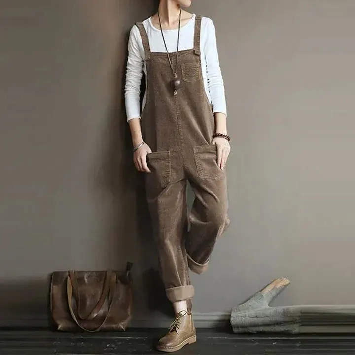 Comfortable and stylish casual denim overalls