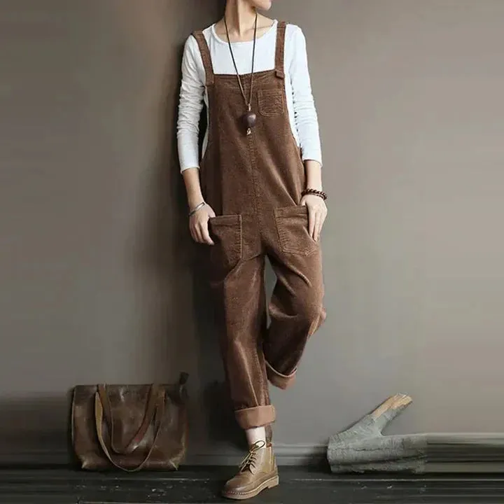 Comfortable and stylish casual denim overalls
