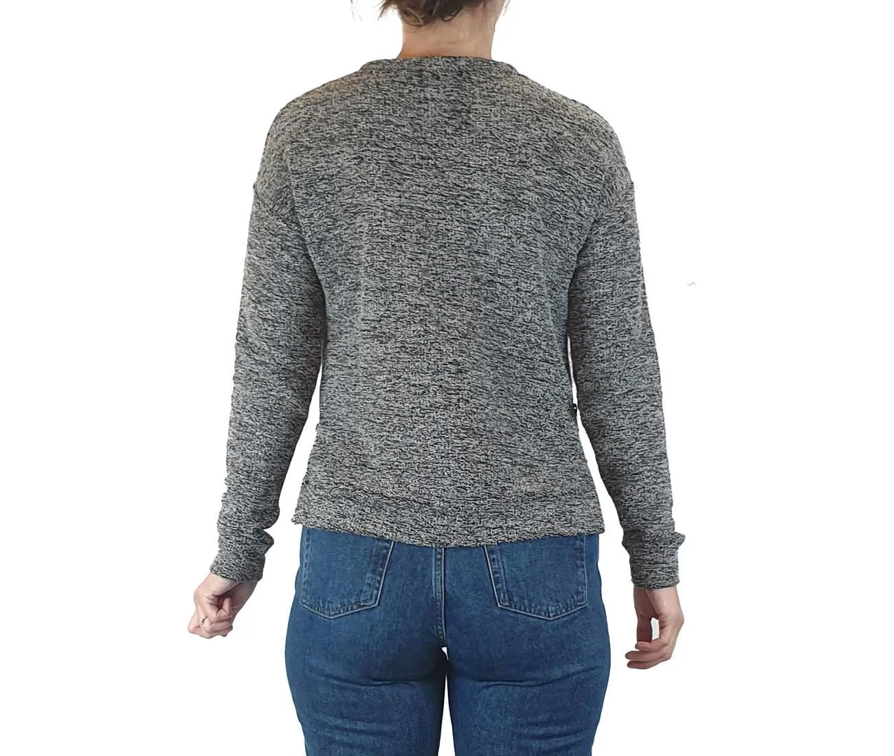 Cos grey cotton mix jumper size XS (best fits 6-8)