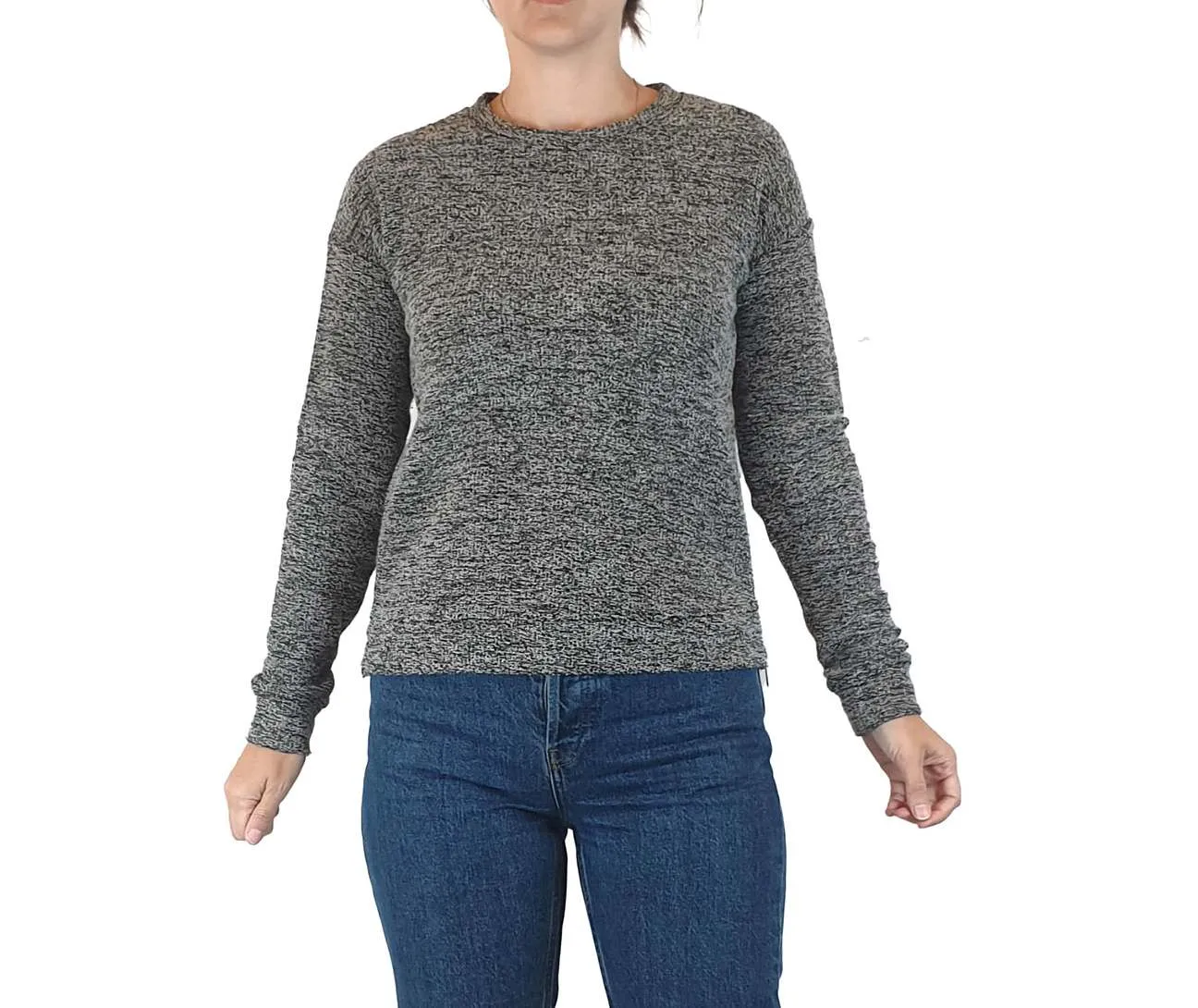Cos grey cotton mix jumper size XS (best fits 6-8)