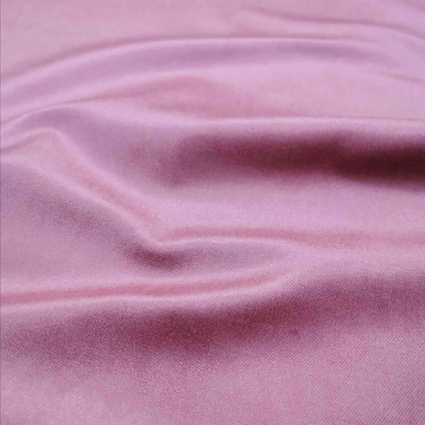 Cotton Rayon Velvet, Rose - 88cm remnant