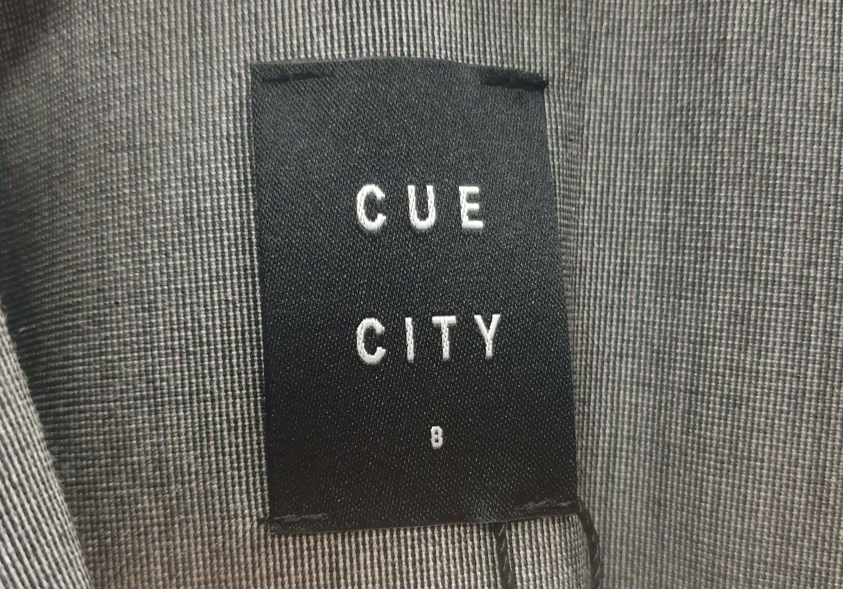 Cue grey blazer size 8
