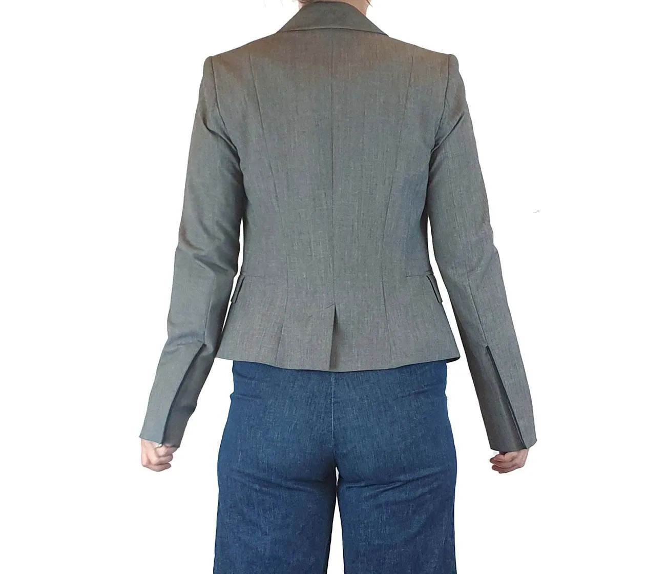 Cue grey blazer size 8
