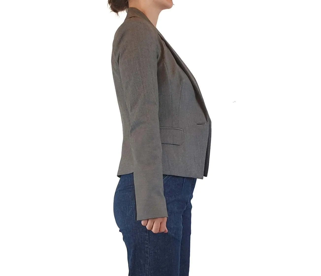 Cue grey blazer size 8
