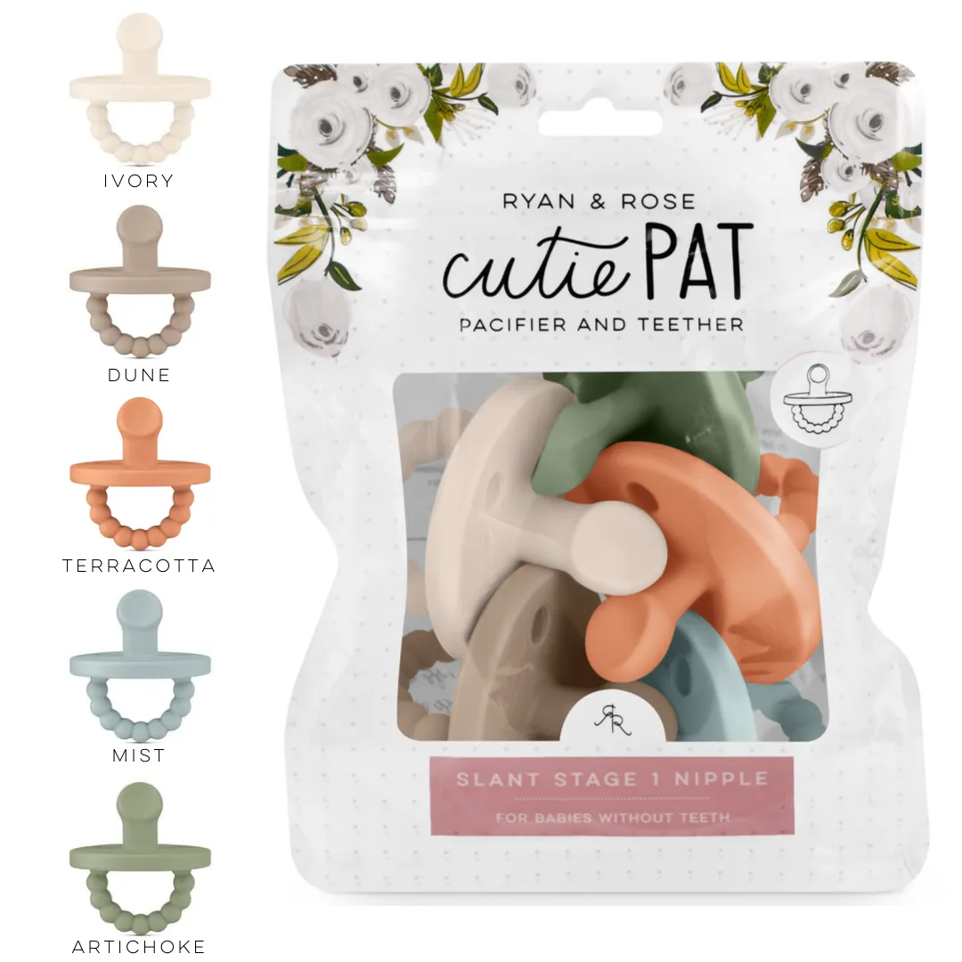 Cutie PAT Slant (Pacifier   Teether) Collection Sets