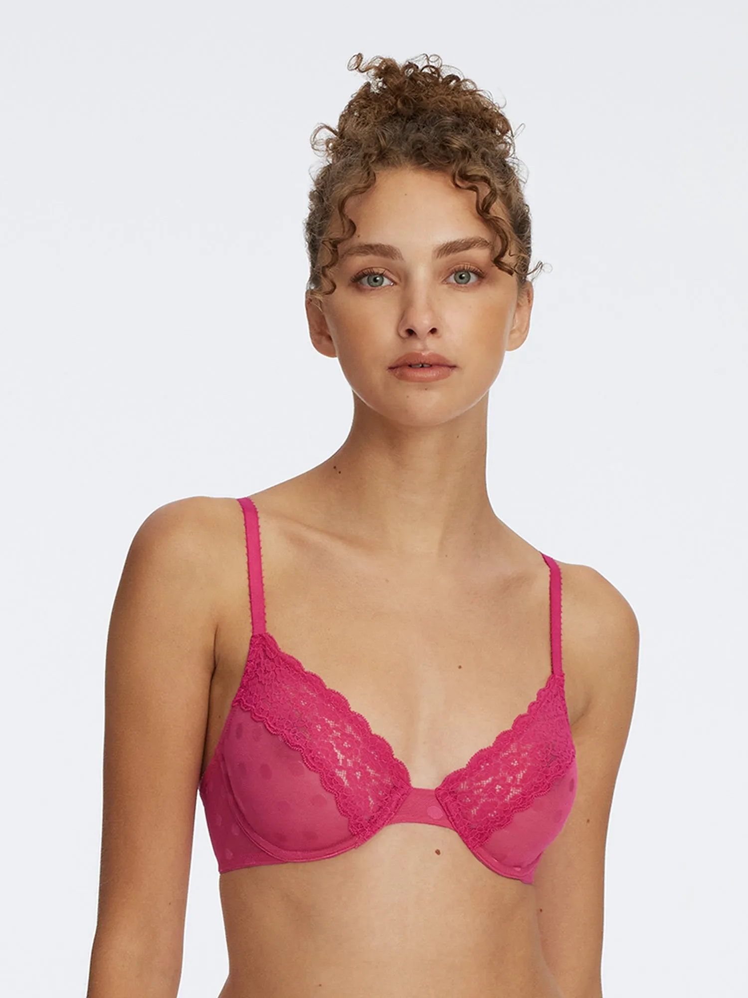 Dare Dot Plunge Unlined Bra