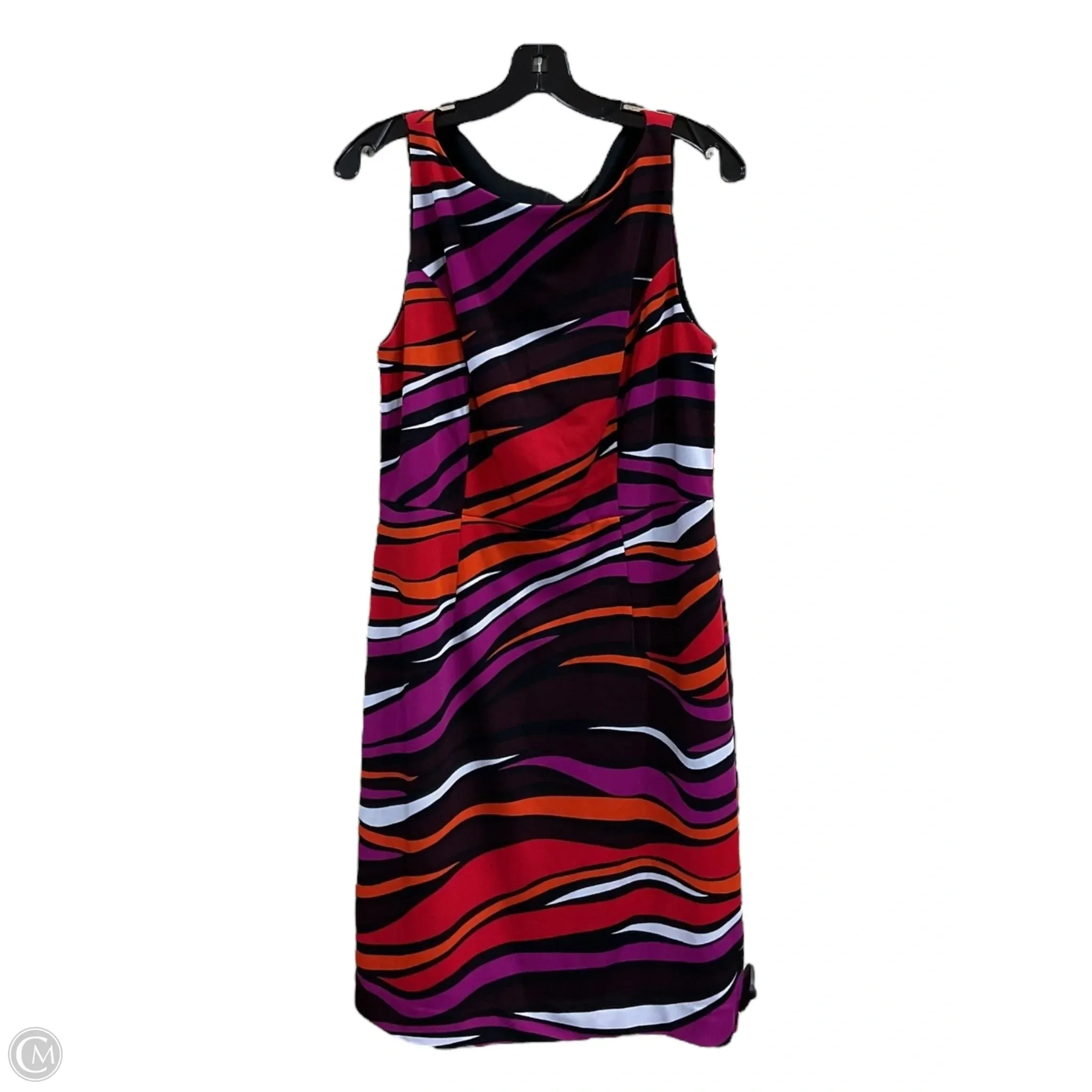 Dress Casual Midi By Premise In Multi-colored, Size: L