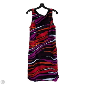 Dress Casual Midi By Premise In Multi-colored, Size: L