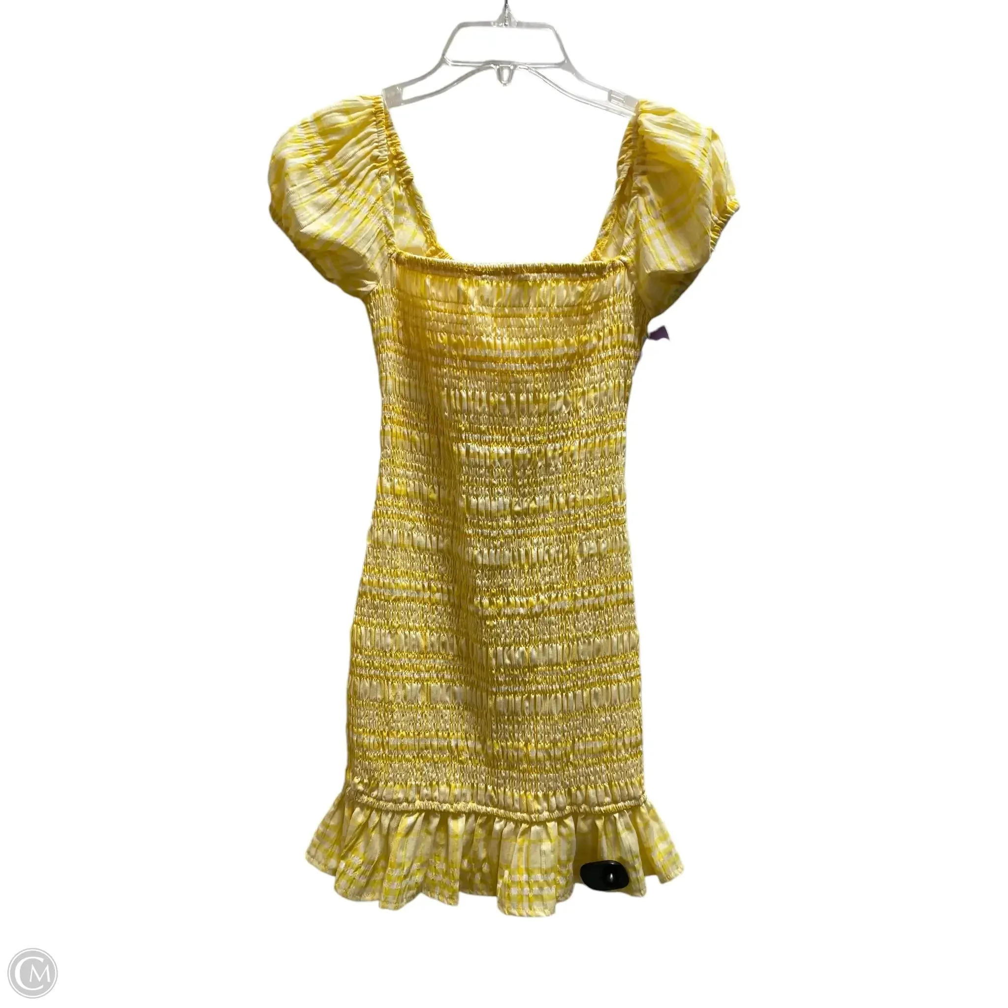 Dress Casual Short By Hyfve In Yellow, Size: M