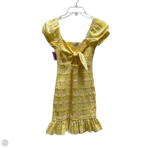 Dress Casual Short By Hyfve In Yellow, Size: M