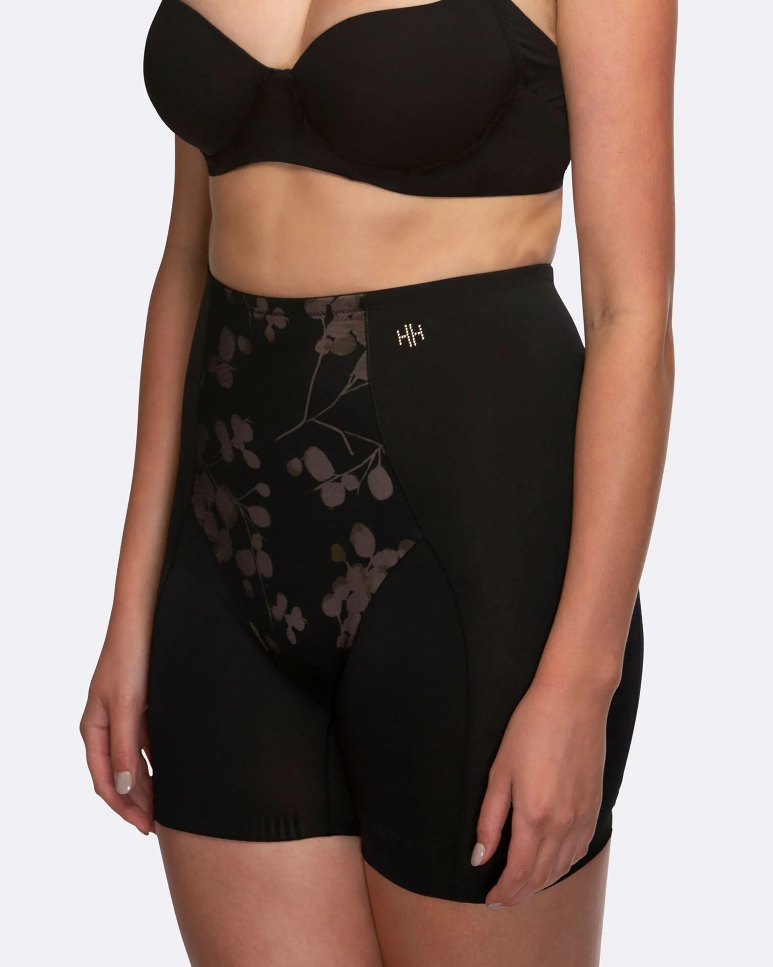 Eden Floral Medium Control Boyleg - HH041