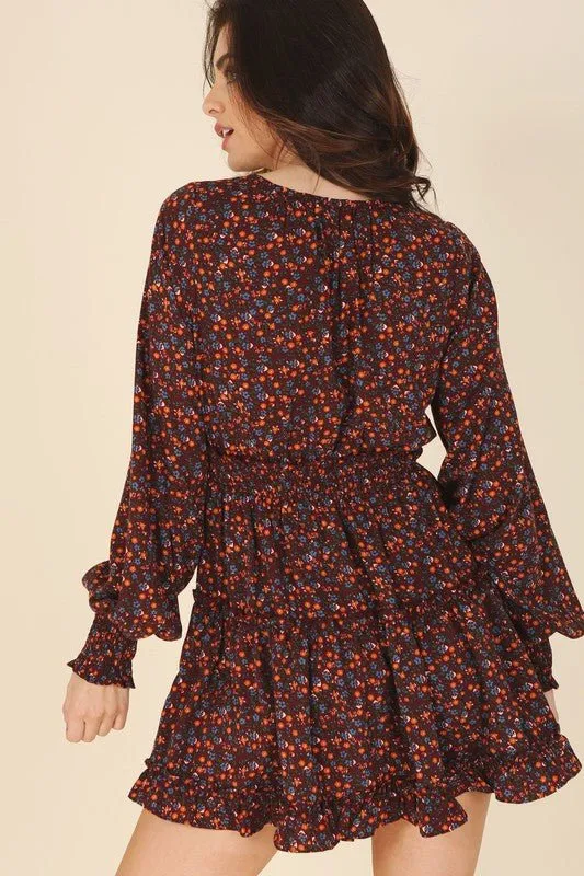 Eleanor Floral Mini Dress
