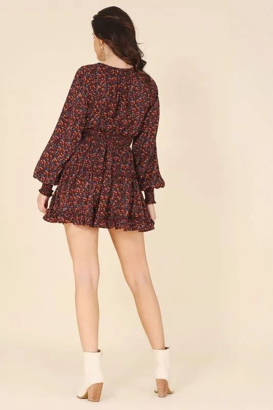 Eleanor Floral Mini Dress