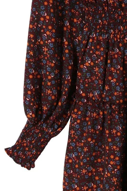 Eleanor Floral Mini Dress