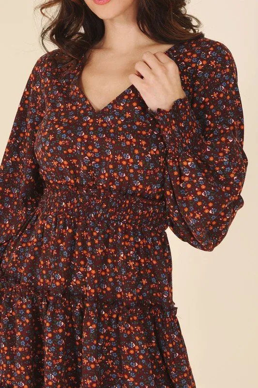 Eleanor Floral Mini Dress