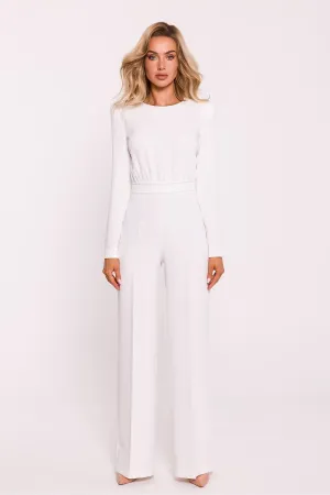 Elegant long sleeves formal jumpsuit