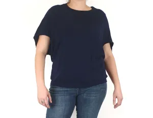 Elk navy knit top medium-large