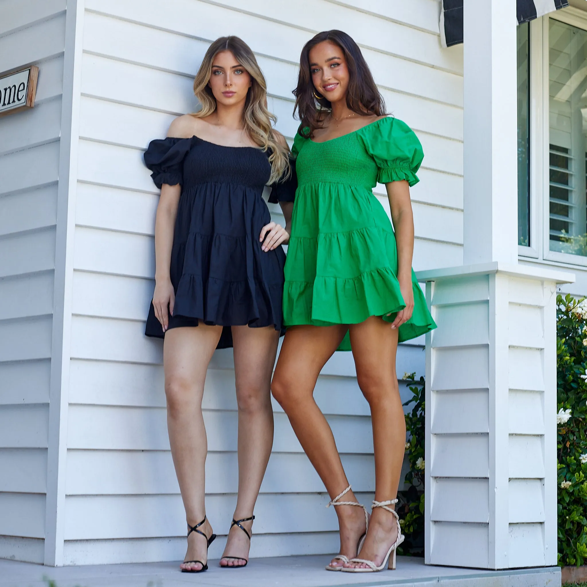 Ella Mini Dress - Black
